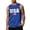Blue, variant on 250 Anniversary USA Shirt For Mens Sleeveless Patriotic Tank Tops USA Flag Graphic Casual Workout Tees L