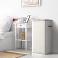 thumbnail image 3 of Sorbus Collapsible Fabric Laundry Hamper with Removable Bag, 1 Compartment, Beige, 3 of 7