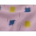 thumbnail image 4 of oneOone Viscose Jersey Fabric Small Motif Ikat Print Fabric BTY 60 Inch Wide, 4 of 5