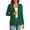 Army Green, variant on Admvng Cardigan Sweaters for Women Open Front Cardigan Fitted Jacket Casual Office Cropped Blazers S-2XL