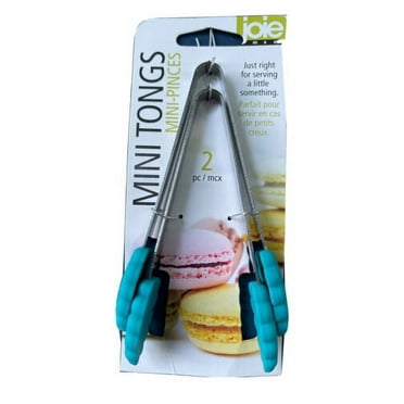 Joie Heat Resistant Silicone Mini Food Tongs (2 Count)