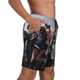 thumbnail image 3 of Stray Kids Men's Swim Trunks Quick Dry Beach Board Shorts with Pockets Mesh Lining Bathing Suits, 3 of 7