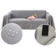 thumbnail image 1 of Funda para sofá Loveseat, resistente al agua, antideslizante, duradera, funda completa, 230 x 180 cm TUNC  Sencillez, 1 of 4