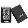 thumbnail image 6 of Zippo Knights Glove Design Black Ice Pocket Lighter, 6 of 6