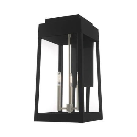

Livex Lighting 20858 Oslo 3 Light 20 Tall Outdoor Wall Sconce - Black