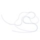 thumbnail image 5 of 0.5m 925 Cadenas De Fabricación De Joyas De Plata Esterlina 0.6mm Para Mujeres Niñas DIY Enhebrador Pendientes Colgantes Collar Joyería Hacien Soledad collar de cadena s925, 5 of 10
