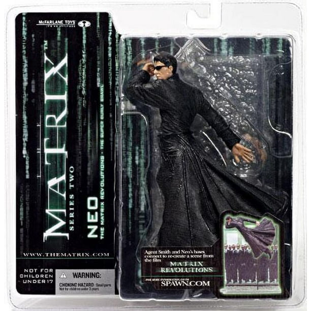 McFarlane The Matrix Series 2 Neo Action Figure [Burly Brawl] Walmart