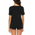 thumbnail image 5 of Avidlove Women's Shorts Pajama Set Short Sleeve Sleepwear Nightwear Pjs S-XXL, 5 of 6