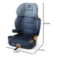 thumbnail image 3 of Chicco Kidfit® Cleartex® Plus 2 En 1 Booster 4 Años En Adela, 3 of 7