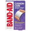Band-Aid Brand Cushion Care Sport Strip Adhesive Bandages, 30 ct (Pack of 3)