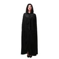 thumbnail image 2 of Élégante Cape Longue Gothique d'Halloween pour Femme avec Capuche pour Robe de Couple, 2 of 6