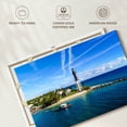 thumbnail image 6 of Elephant Stock Florida Lighthouse Point Wall Art - Horizontal Canvas Wall Art - Living Room Wall Decor - Photography Nautical Canvas - Blue And Green Decor - 12" x 8", 6 of 8