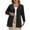 Black, variant on Plus Size Sweater Cardigans for Women Dressy Button Down Long Sleeve Shacket Jackets Casual Lightweight Open Front Outerwear Coat