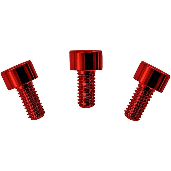 Floyd Rose Stainless Steel Nut Clamping Screws Red