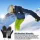 thumbnail image 3 of Usb Heated Gloves Waterproof Rechargeable Touchscreen Skiing Gloves For Men, 3 of 5
