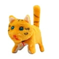 thumbnail image 2 of Juguete electrónico perfecl de animales para Gato de peluche Amarillo, 2 of 7