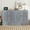 Gray, variant on Queen Size Murphy Bed with Large Capacity Drawers & Space-Saving Foldable Design, White – Perfect for Apartments & Guesthouses, Durable Steel Frame & USB Charging Port
