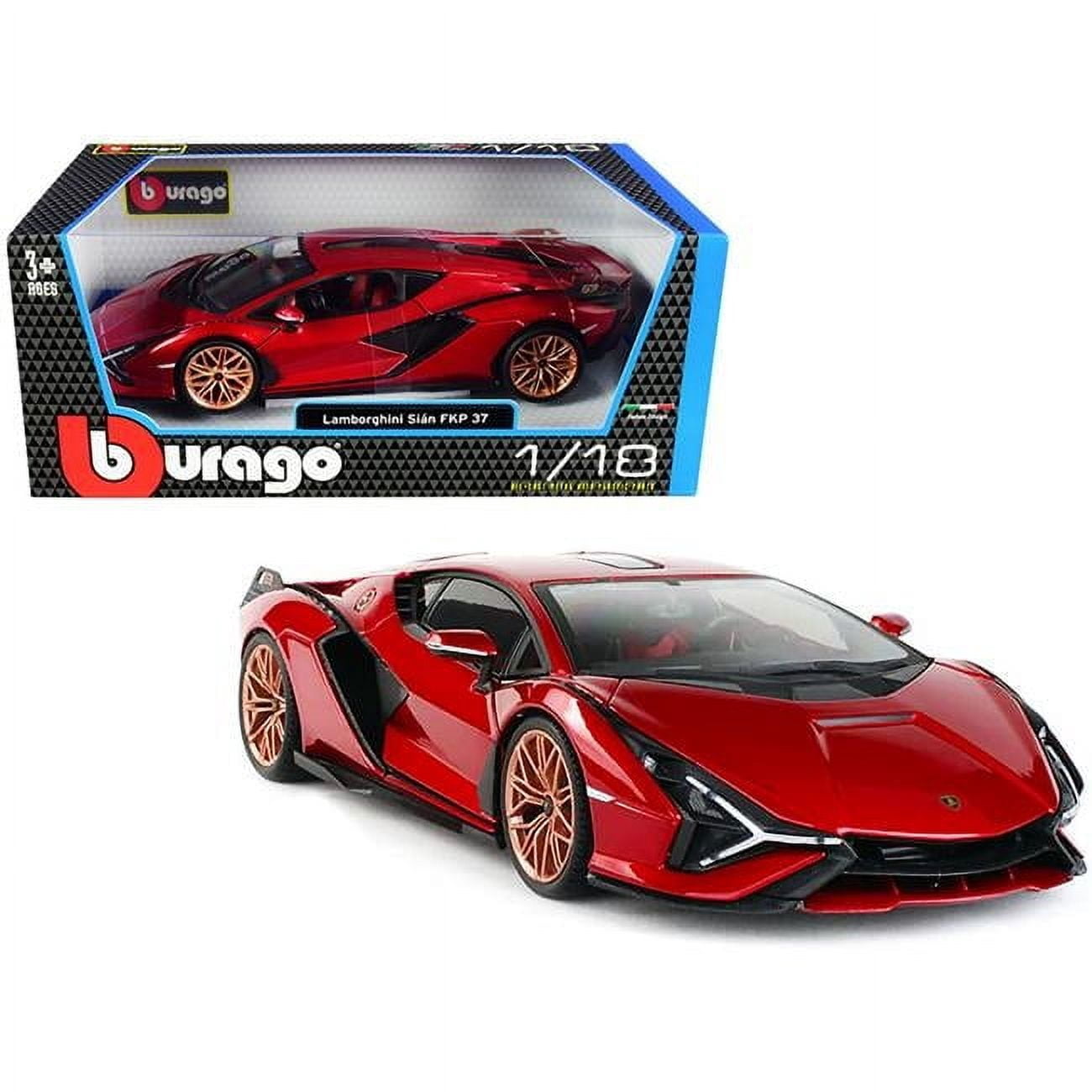 Lamborghini Temerario Orange Metallic 1/18 Die Cast Model Car by