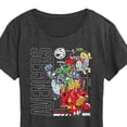 thumbnail image 3 of Marvel The Avengers - Mech Schematic - Women's Short Sleeve Graphic T-Shirt, 3 of 5