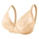 thumbnail image 1 of Bralettes de encaje con posición de corazón alto, sujetador push-up, ropa interior cómoda y transpirable para mujer, 1 of 6