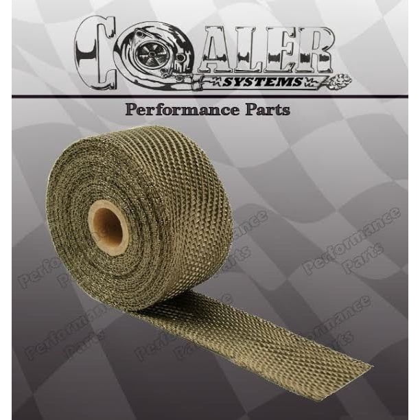 2"x 1/16"x 50' Racing Exhaust Header Turbo Manifold Extreme Heat Wrap
