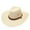 Beige, variant on yunLCZ Straw Cowboy Hat for Men Womens Women's Straw Cowboy Hat Cowgirl Woven Sun Hat Western Cowboy Hat polyester Black One Size