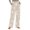 (New31)Beige, variant on Women's Fleece Lounge Pants Wide Leg Elastic Waist Sleep Trousers Soft Cozy Star Moon Print Pyjama Bottoms for Indoor Wear