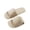 Beige, variant on Summer Foldable Flip Flops EVA Anti Slip Quick Dry Portable Shower Sandals For Hotel Beach Couples Casual Outdoor Use