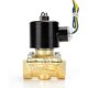 thumbnail image 3 of Brass Electric Solenoid Valve, 1/2" 12V Air Valve Normally Colsed for Water Air, 3 of 5