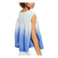 thumbnail image 2 of We The Free Womens Little Bit of Something Ombre V-Neck Blouse, 2 of 2