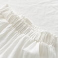 thumbnail image 5 of Karoyedx Little Girls Summer Clothes Toddler Baby Girl Summer Clothes Outfits Crocheted Ruffle Camisole Pants Kids Clothing Set White Size,3-4 Years, 5 of 9