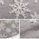 thumbnail image 3 of 48 pulgadas Jacquard Cachemira copo de nieve árbol falda felpa árbol de Navidad alfombra fiesta decoración del hogar JAMW Sencillez, 3 of 5