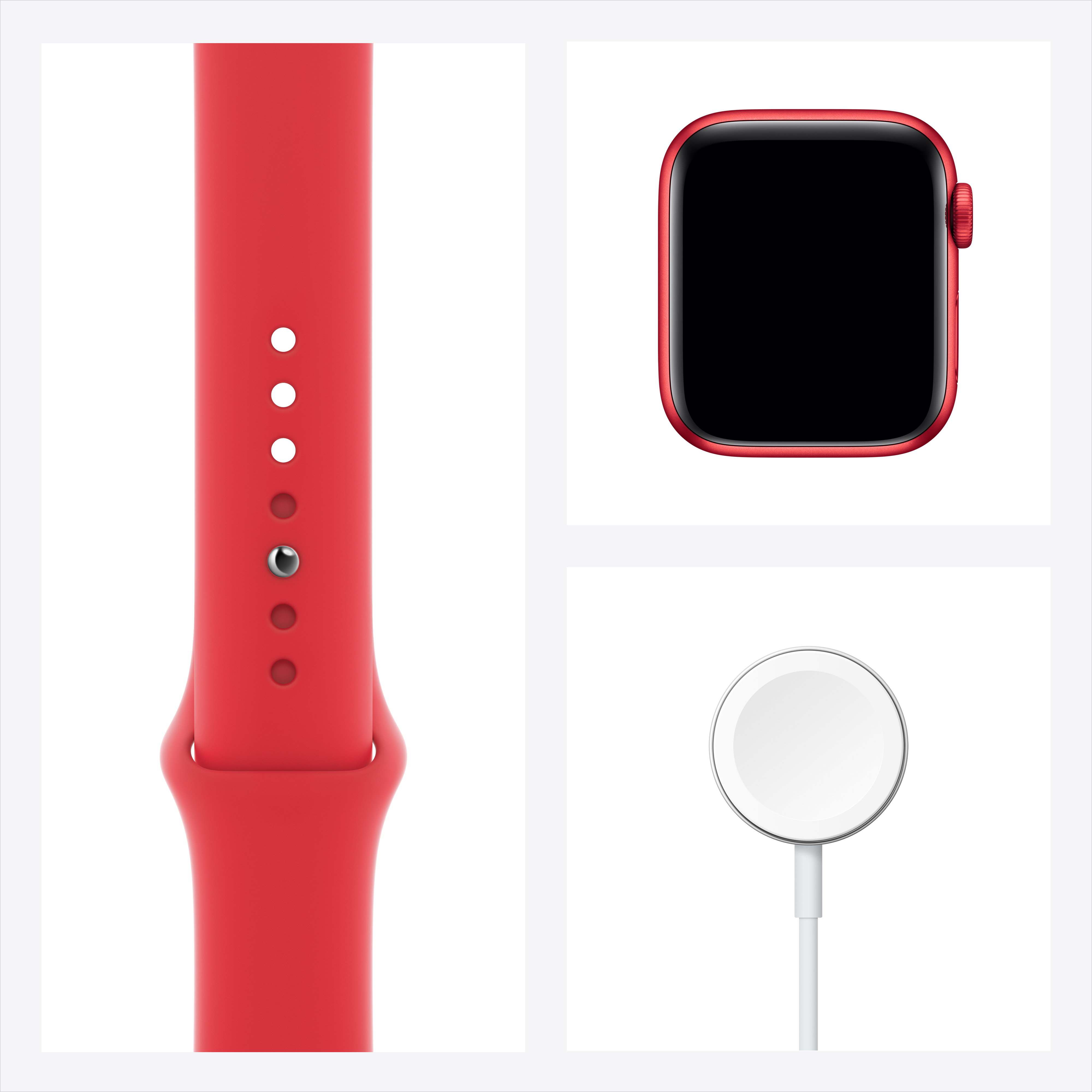 Apple Watch Series 6 Gps Cellular 40mm Productred Aluminum Case With Productred Sport Band 4628