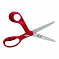 thumbnail image 2 of Premier Left Handed Scissors, 9.75" Long, 8" Cut Length, Offset Red Handle | Bundle of 2, 2 of 4
