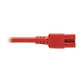 thumbnail image 6 of Tripp Lite 6' IEC-320-C14 to IEC-320-C15 Male/Female Heavy-Duty Computer Power Cord Red, 6 of 6