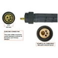 thumbnail image 2 of 150 Amp MIG Gun Torch with Euro Connector - 12 Feet Cable - Consumables compatible with Tweco/Lincoln, 2 of 4