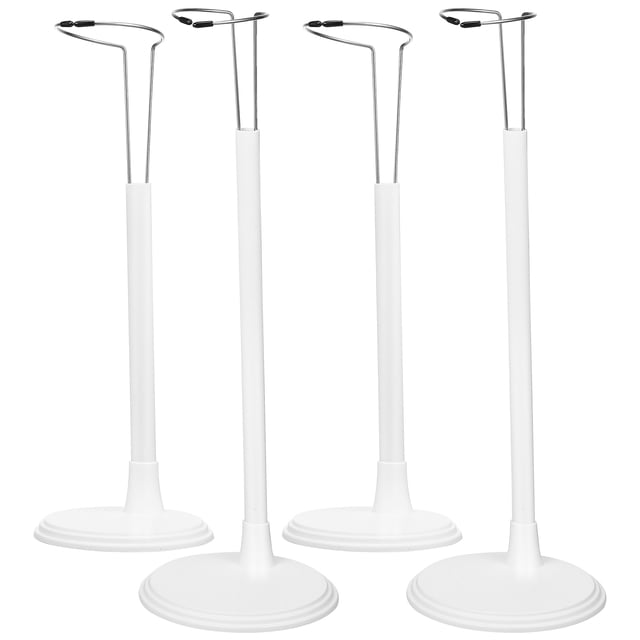 IFANLANDOR 4pcs Doll Stands for Display Support Action Figures Vertical Support Easy Installation
