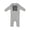 AC-Heather Grey, variant on My Dad's Beard is Cooler Than Yours Baby Romper Coveralls