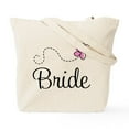 thumbnail image 2 of CafePress - BRIDE Tote Bag - Unisex Canvas Tote Bag, Beige, 1-Piece, 2 of 9