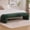 Green, variant on HIUU 70"White Bench for Bedroom,Bed Benches for Foot of Bed with Streamline Design,Fabric Ottoman Bench with Soft Teddy Fabric,Modern Bedroom Benches for Living Room and Bedroom, Entryway