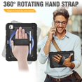 thumbnail image 3 of Funda HXCASEAC para iPad Pro 13 2024 con soporte para lápices, color negro, 3 of 9