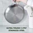 thumbnail image 2 of GreenPan Venice Pro 8" and 10" Ceramic Non-Stick Open Frypan Set, 2 of 5