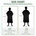 thumbnail image 6 of Tirrinia Surf Poncho Changing Robe with Hood, Absorbent Quick Dry Microfiber Wetsuit Changing Towel with Pocket for Surfing Men Women, 6 of 9
