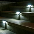 thumbnail image 1 of Ohmyroo Solar LED Step Lights Waterproof Wall Mount Lamps For Fences, 1 of 6