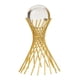 thumbnail image 1 of Adornos de bola de cristal de arte de hierro, escultura, figurita, estante, decoración de mesa, regalo UN, 1 of 9