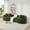 Green, variant on CKEASEAN 113'' Oversized Chenille Curved Sofa Sectional, Modern 4-Seater Extra Deep & Wide Seat Cloud Couch with 4 Throw Pillows, No Assembly Required, Comfy Boneless Couches for Living Room