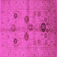thumbnail image 1 of Ahgly Company Indoor Square Oriental Pink Traditional Area Rugs, 7' Square, 1 of 4