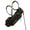 Black/Gold, variant on Prosimmon Golf DRK 7 Lightweight Golf Stand Bag with Dual Straps Orange/White