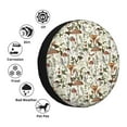 thumbnail image 4 of Wukai Housse de Pneu de Rechange Imprimé Champignon pour Remorque RV, Imperméable PVC Cuir Synthétique Housse de Roue pour Camion, Remorque, RV, SUV, Campeur-17 Pouces, 4 of 6