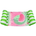 thumbnail image 1 of Hamaca inflable para piscina, colchón de aire, cojín de cama flotante, tumbona de piscina, hamaca de agua para viajes, fiestas y deportes acuáticos. sandía verde, 1 of 9